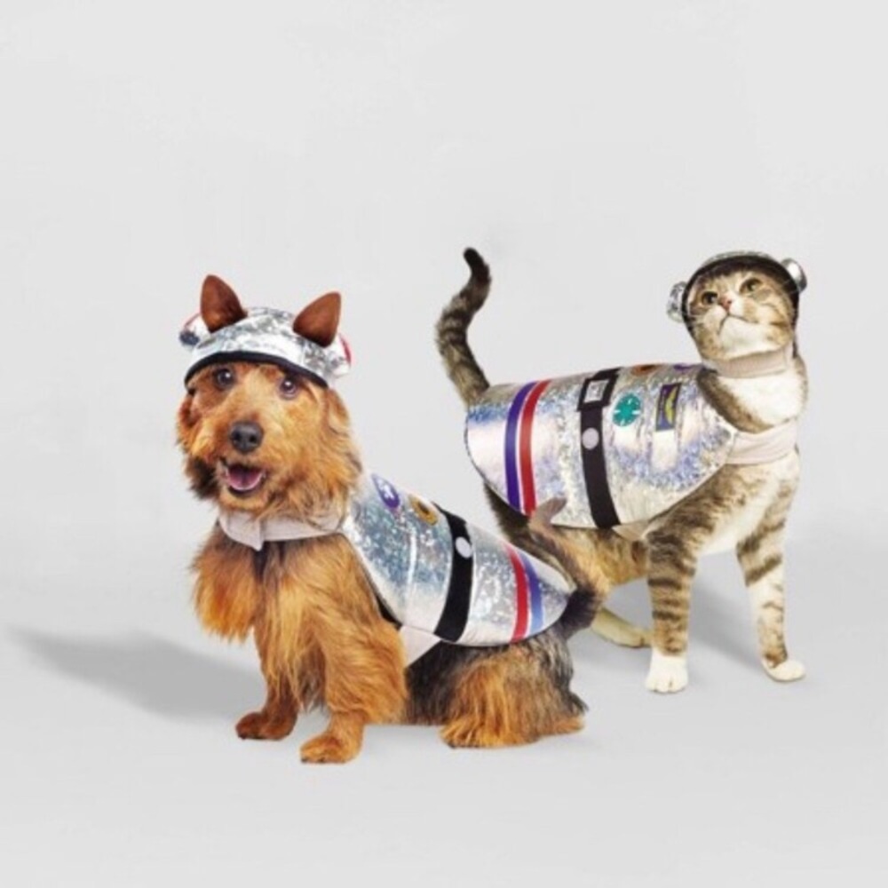 Hyde & EEK! Boutique A Small Halloween Full Body Astronaut Dog Costume New
